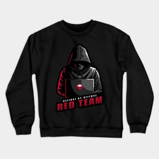 Red Team | Hacker Design Crewneck Sweatshirt